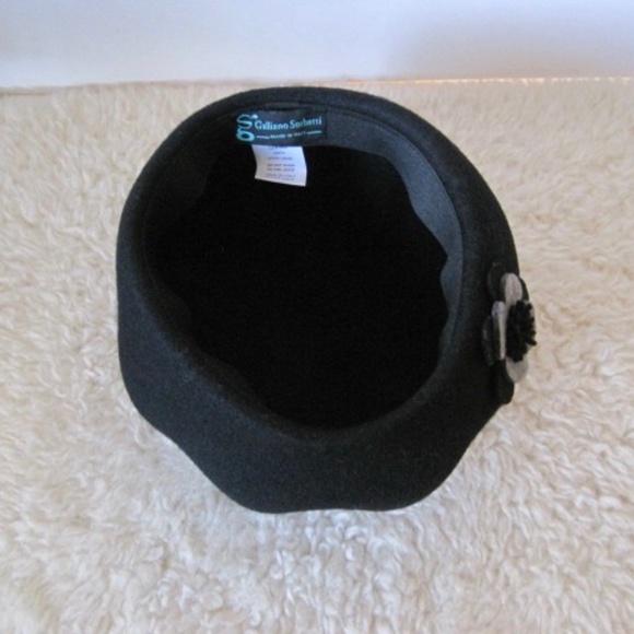 Galliano Sorbatti Wool Beret Hat - Picture 7 of 9